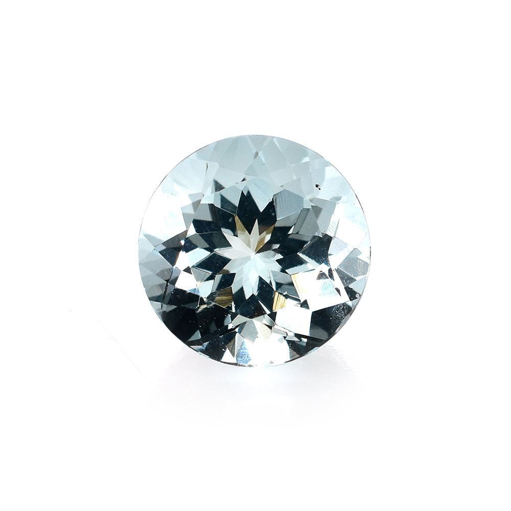 AQUAMARINE CUT ROUND (C/CLEAN) (GREENISH) 8.00MM 1.95 Cts.