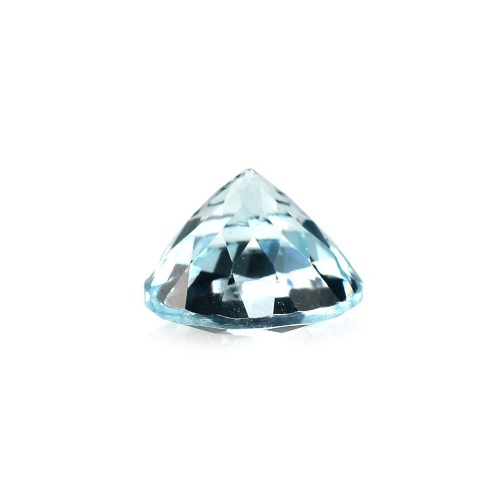 AQUAMARINE CUT ROUND (C/CLEAN) (GREENISH) 8.00MM 1.95 Cts.