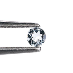 AQUAMARINE CUT ROUND (C/CLEAN) 3.25MM 0.10 Cts.