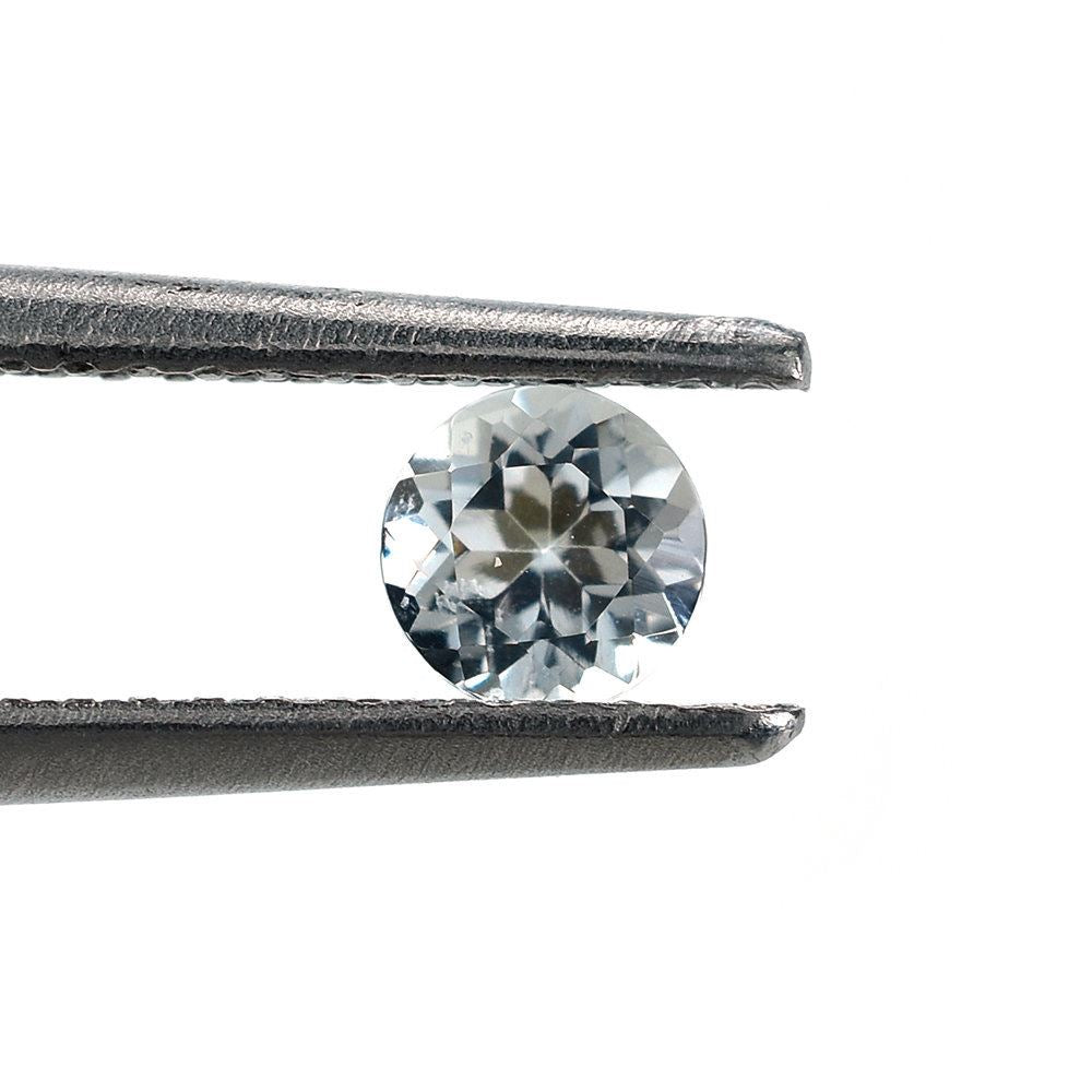 AQUAMARINE CUT ROUND (C/CLEAN) 4.00MM 0.23 Cts.
