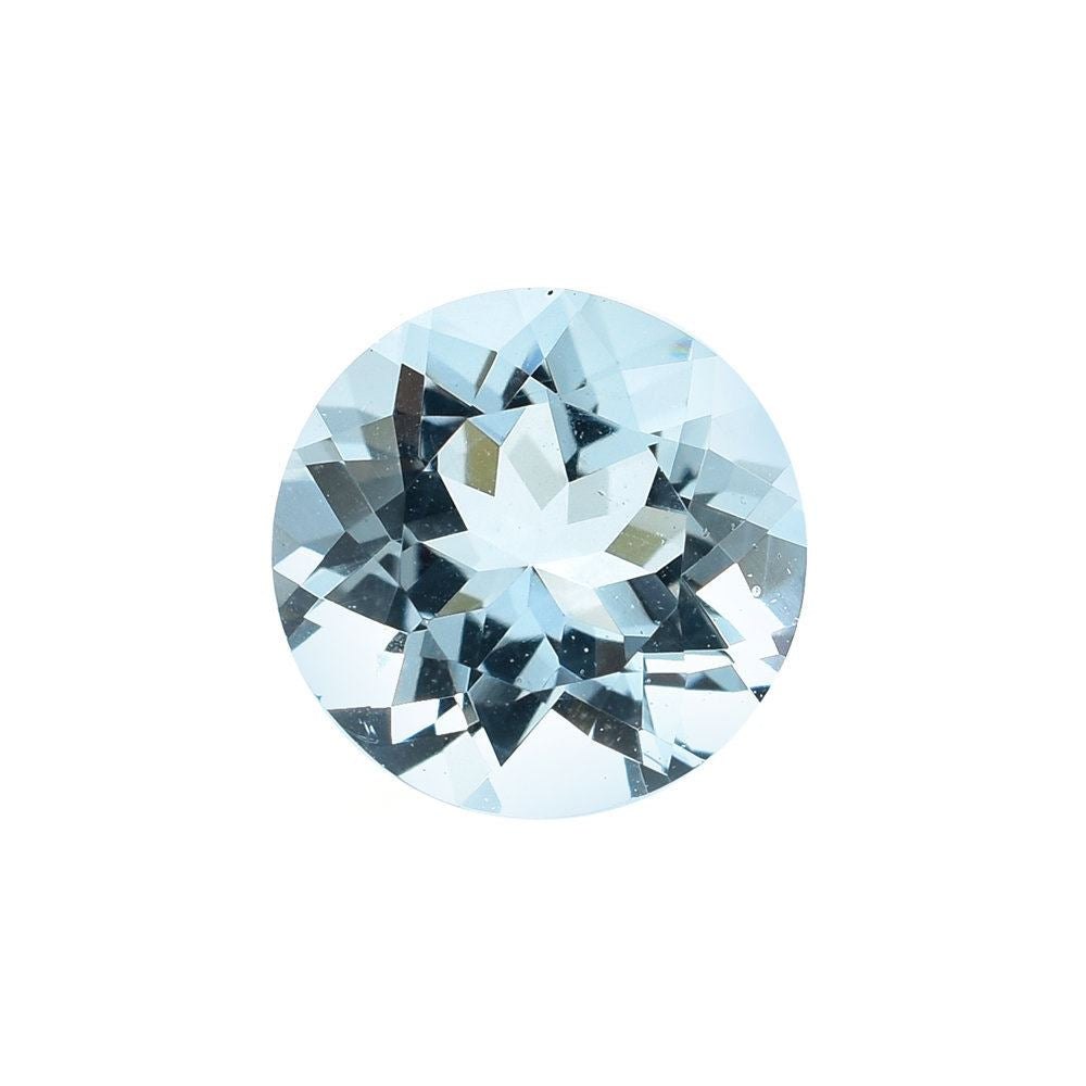 AQUAMARINE CUT ROUND (A+/CLEAN) 9.00MM 2.28 Cts.