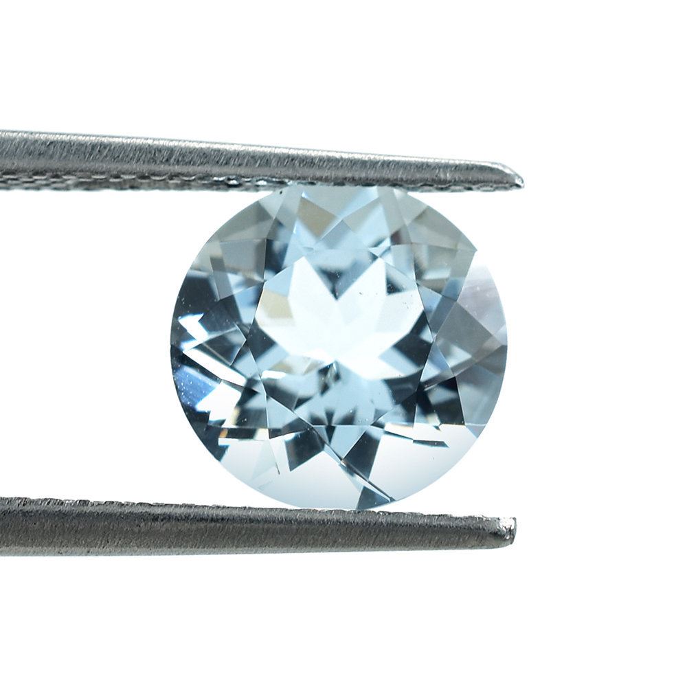 AQUAMARINE CUT ROUND (A+/CLEAN) 9.00MM 2.28 Cts.