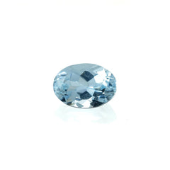 AQUAMARINE CUT OVAL (A+/CLEAN) 7X5MM 0.71 Cts.