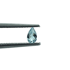 AQUAMARINE CUT PEAR (A+/CLEAN) 5X3MM 0.19 Cts.