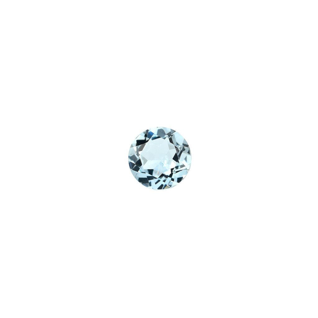 AQUAMARINE CUT ROUND (A+/CLEAN) 4.75X4.75MM 0.40 Cts.