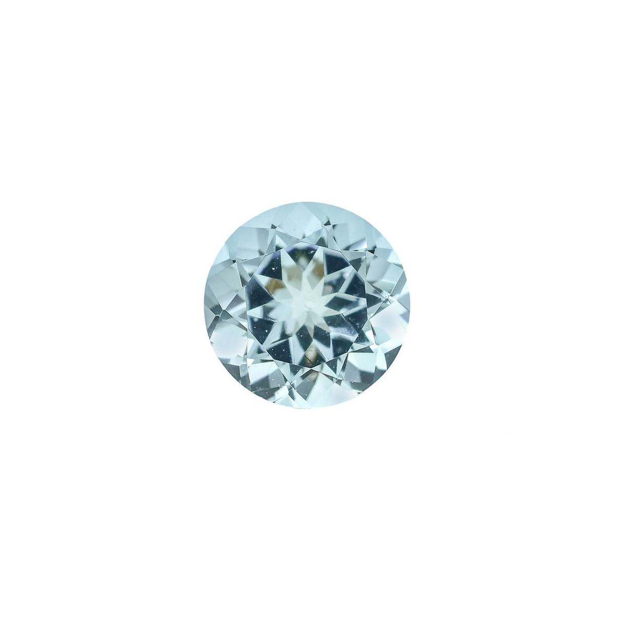 AQUAMARINE CUT ROUND (A+/CLEAN) 8X8MM 1.81 Cts.