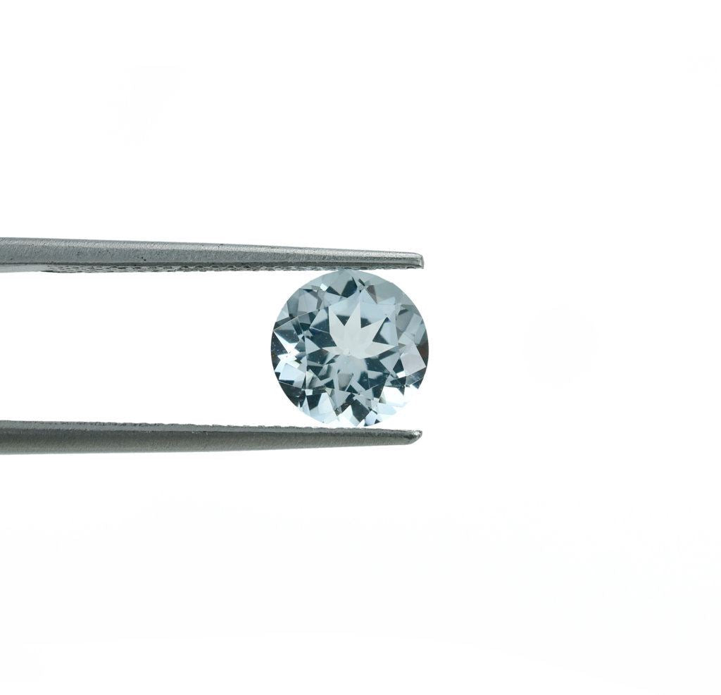 AQUAMARINE CUT ROUND (A+/CLEAN) 8X8MM 1.81 Cts.