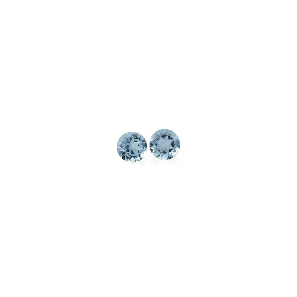 AQUAMARINE CUT ROUND (A+/CLEAN) 2.70X2.70MM 0.09 Cts.