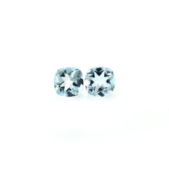 AQUAMARINE CUT CUSHION (A+/CLEAN) 5.50X5.50MM 0.64 Cts.