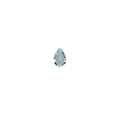 AQUAMARINE BACK STEP CUT PEAR (A+/CLEAN) 5X3MM 0.21 Cts.