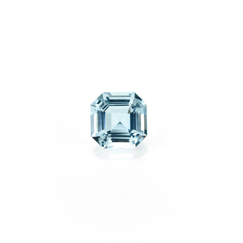 AQUAMARINE STEP CUT SQUARE-OCTAGON (A+/CLEAN) 8X8MM 1.97 Cts.