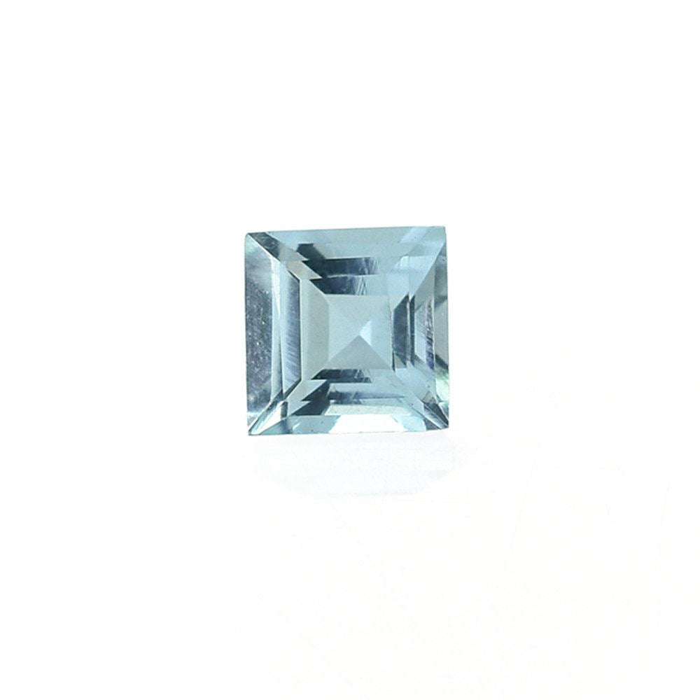 AQUAMARINE CUT SQUARE (A+/SI) 3.50X3.50MM 0.19 Cts.