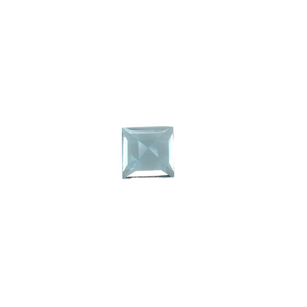 AQUAMARINE CUT SQUARE (A+/SI) 3.50X3.50MM 0.19 Cts.