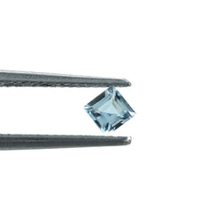 AQUAMARINE CUT SQUARE (A+/SI) 3.50X3.50MM 0.19 Cts.