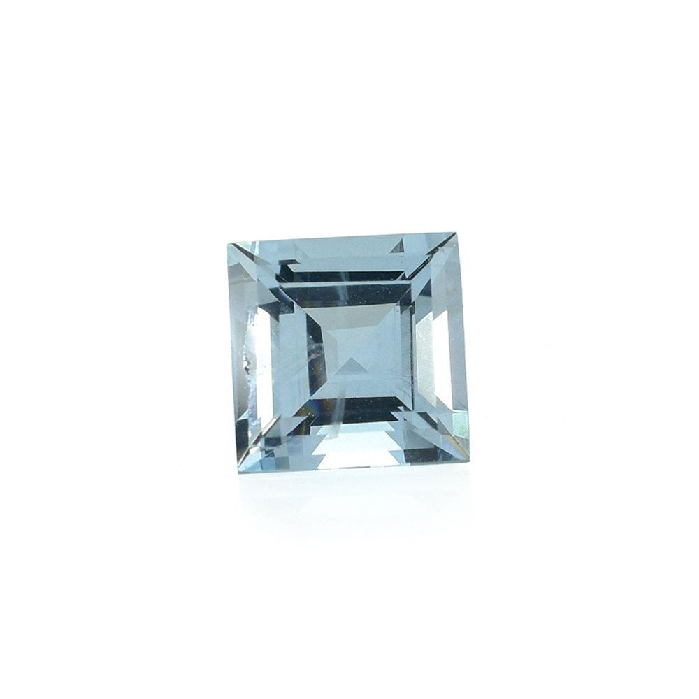 AQUAMARINE CUT SQUARE (A+/HI) 6.00X6.00MM 1.00 Cts.