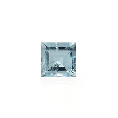 AQUAMARINE CUT SQUARE (C/HI) 4.00X4.00MM 0.30 Cts.