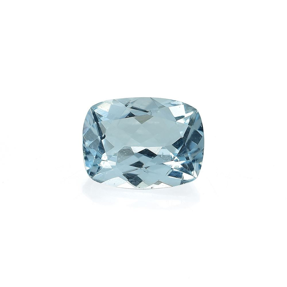 AQUAMARINE CUT CUSHION (A/CLEAN) 8.00X6.00MM 1.20 Cts.