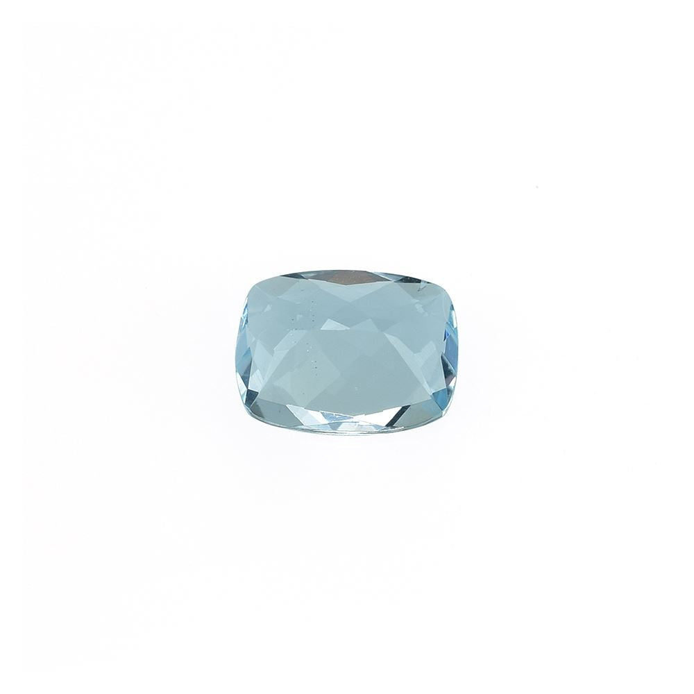 AQUAMARINE CUT CUSHION (A/CLEAN) 8.00X6.00MM 1.20 Cts.