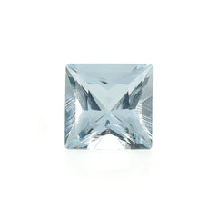 AQUAMARINE PRINCESS CUT SQUARE (C/CLEAN) 8.00X8.00MM 2.20 Cts.