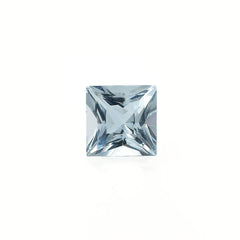 AQUAMARINE PRINCESS CUT SQUARE (C/CLEAN) 5.00X5.00MM 0.56 Cts.