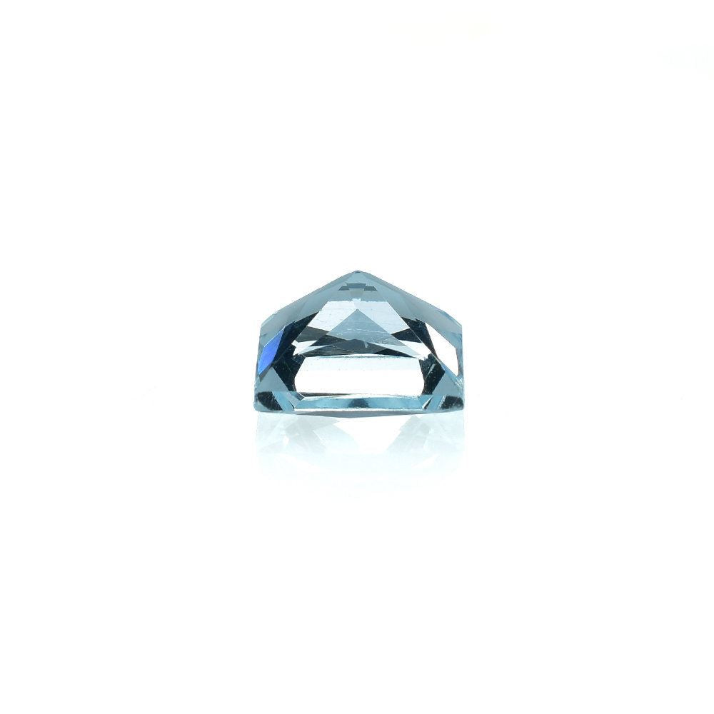 AQUAMARINE PRINCESS CUT SQUARE (A/CLEAN) 8.00X8.00MM 1.99 Cts.