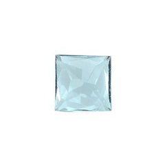 AQUAMARINE PRINCESS CUT SQUARE (B/CLEAN) 3.00X3.00MM 0.11 Cts.