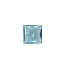 AQUAMARINE PRINCESS CUT SQUARE (A+++/CLEAN) 8.00X8.00MM 2.22 Cts.