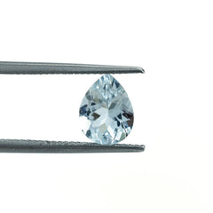 AQUAMARINE CUT PEAR (A/CLEAN) 9.00X7.00MM 1.40 Cts.