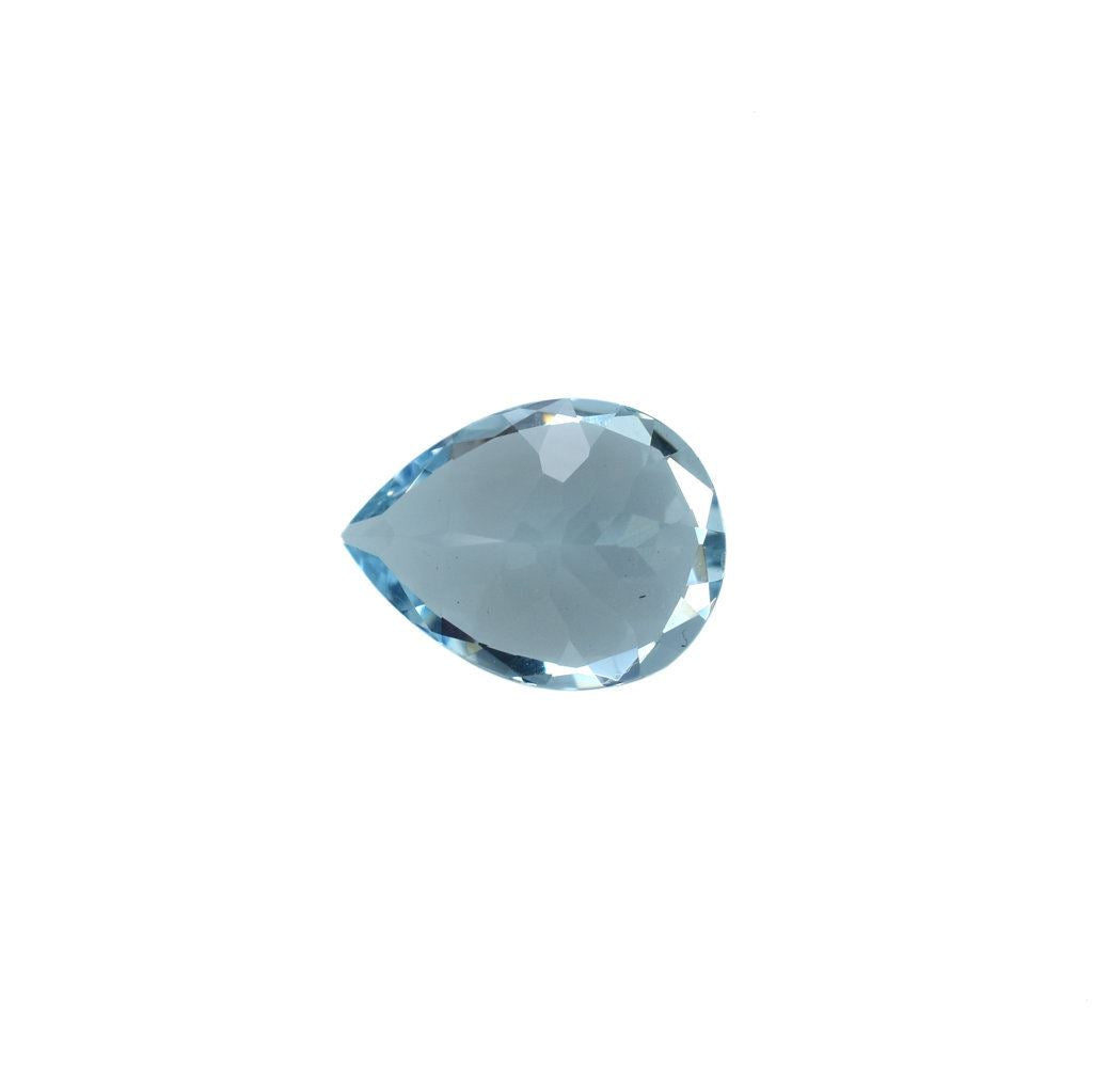 AQUAMARINE CUT PEAR (A+/CLEAN) 9.00X7.00MM 1.45 Cts.