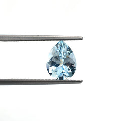 AQUAMARINE CUT PEAR (A+/CLEAN) 9.00X7.00MM 1.45 Cts.