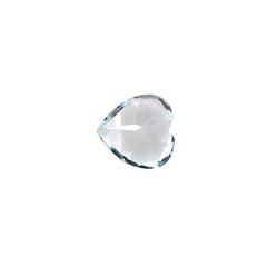 AQUAMARINE CUT HEART (B/CLEAN) 5.00X5.00 MM 0.45 Cts.