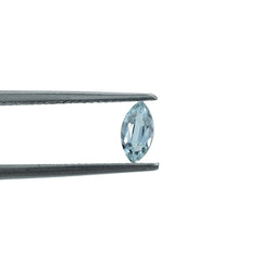 AQUAMARINE CUT MARQUISE (A/CLEAN) 7.00X3.50MM 0.25 Cts.