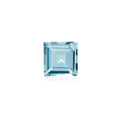 AQUAMARINE STEP CUT SQUARE (A+/SI) 5.00X5.00 MM 0.55 Cts.