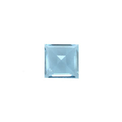 AQUAMARINE STEP CUT SQUARE (A+/SI) 5.00X5.00 MM 0.55 Cts.