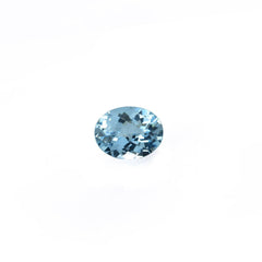 AQUAMARINE CHECKER CUT OVAL (A+++/SI) 9.00X7.00MM 1.50 Cts.