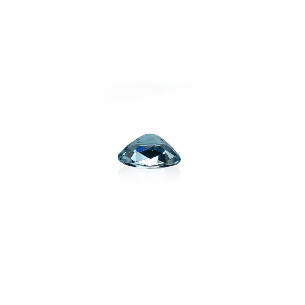 AQUAMARINE CHECKER CUT OVAL (A++/CLEAN) (GREENISH) 9.00X7.00MM 1.45 Cts.