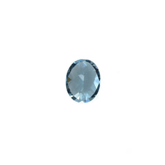 AQUAMARINE CHECKER CUT OVAL (A++/CLEAN) (GREENISH) 9.00X7.00MM 1.45 Cts.