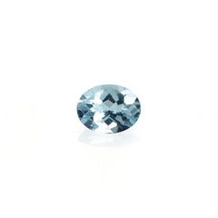 AQUAMARINE CHECKER CUT OVAL (A/CLEAN) 9.00X7.00MM 1.63 Cts.