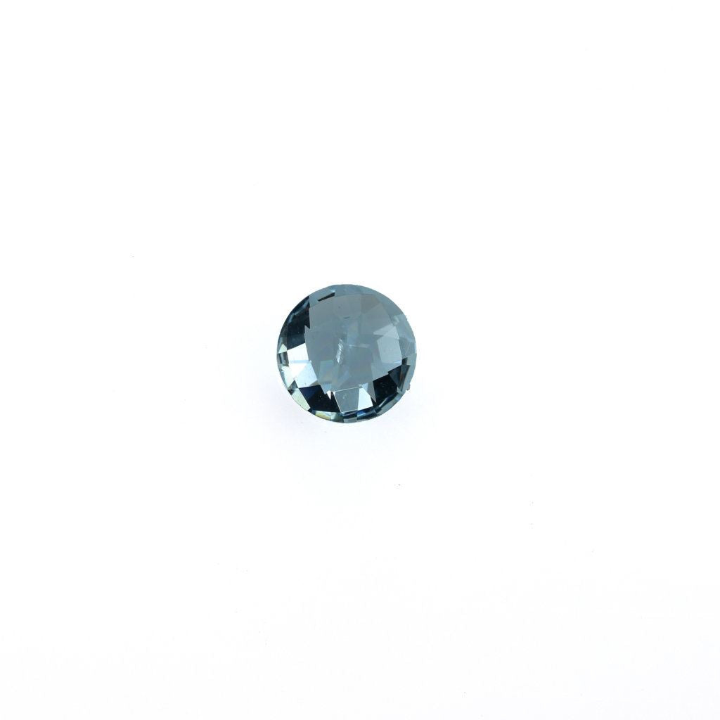 AQUAMARINE CHECKER CUT ROUND (A++/SI) 6.00X6.00MM 0.72 Cts.