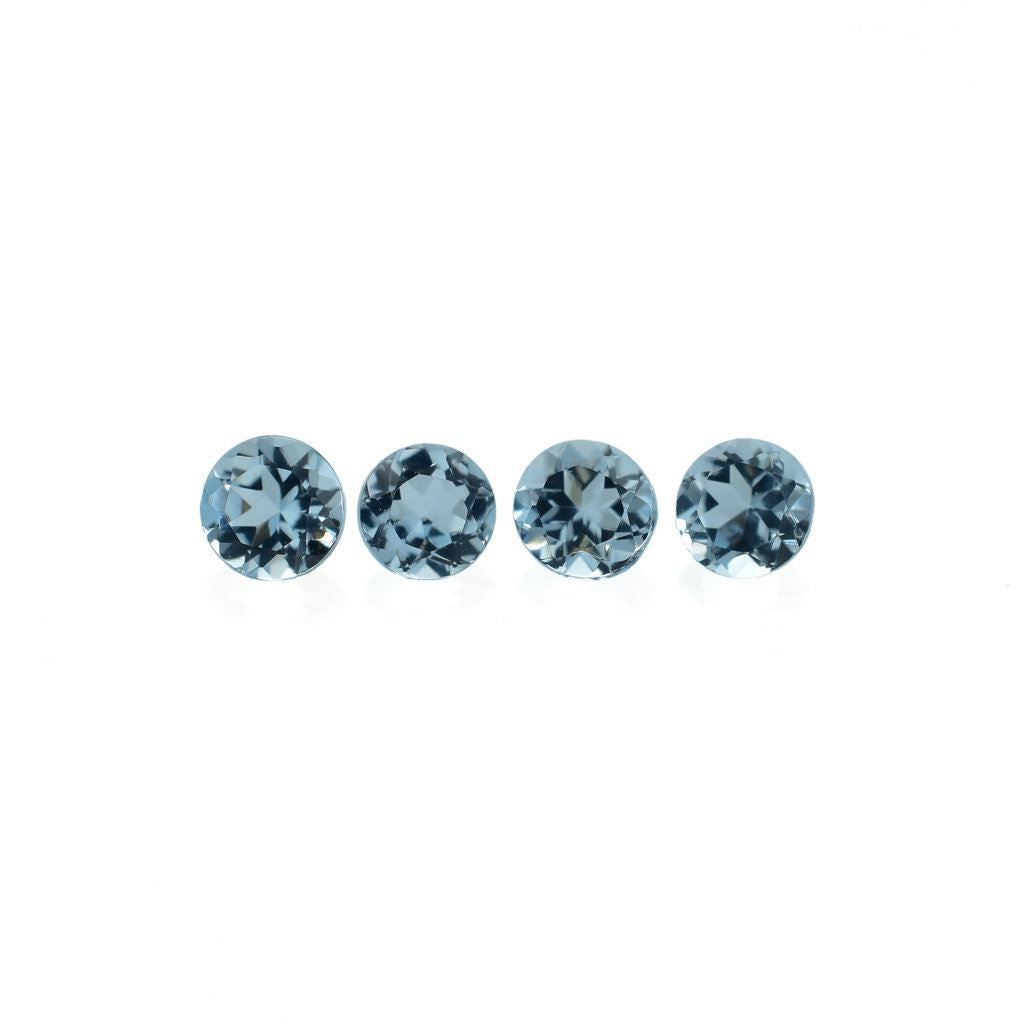 AQUAMARINE CUT ROUND (A+/CLEAN) 3.00X3.00MM 0.11 Cts.