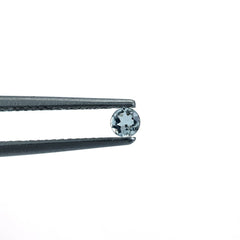 AQUAMARINE CUT ROUND (A/SI) 3.00X3.00MM 0.09 Cts.