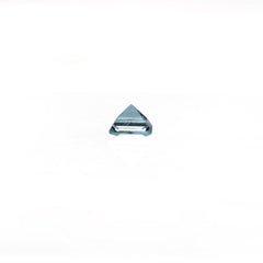 AQUAMARINE STEP CUT SQUARE (C/SI) 5.00X5.00MM 0.60 Cts.