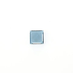 AQUAMARINE STEP CUT SQUARE (C/SI) 5.00X5.00MM 0.60 Cts.