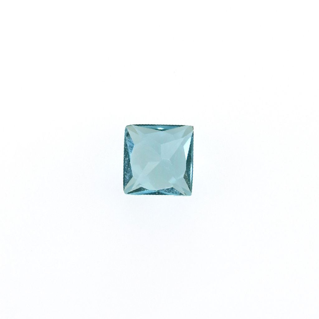 AQUAMARINE PRINCESS CUT SQUARE (A+++/CLEAN) 3.00X3.00MM 0.11 Cts.