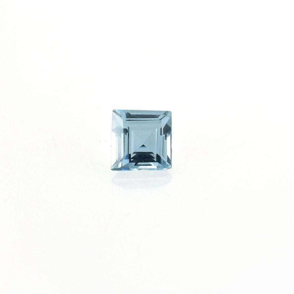 AQUAMARINE CUT SQUARE (A/CLEAN) 3.50X3.50MM 0.18 Cts.