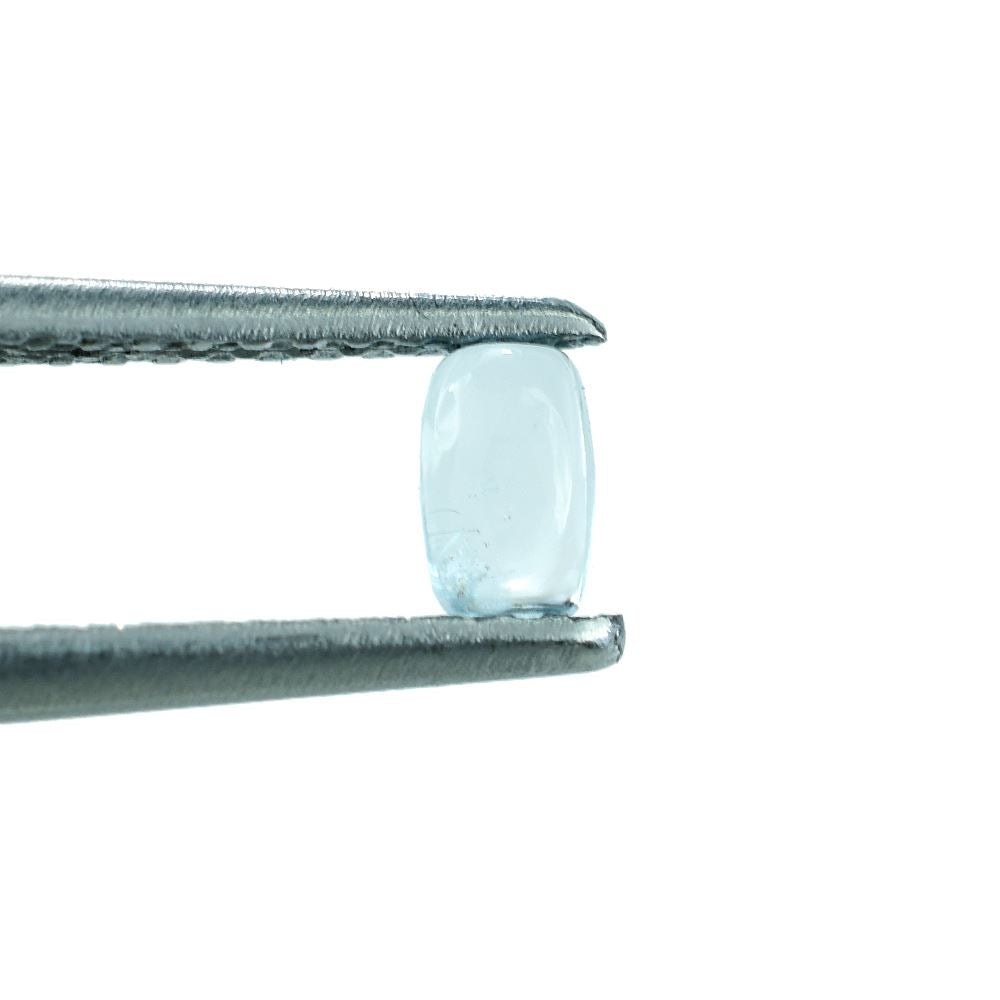 AQUAMARINE PLAIN SHIELD CAB (A/SI) 4.50X2.80MM 0.23 Cts.