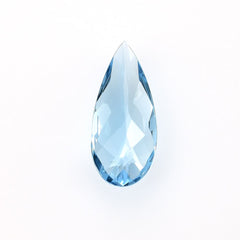 AQUAMARINE CHECKER CUT PEAR (A+++/CLEAN) 11.50X5.00 MM 1.00 Cts.