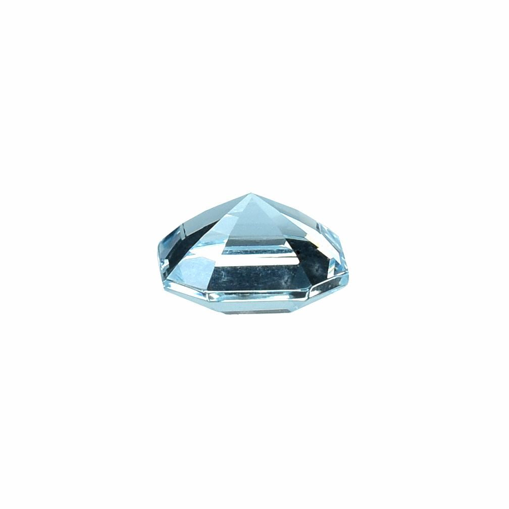 AQUAMARINE ASHCHER CUT OCTAGON (A+)(SI) 7.00X7.00 MM 1.31 Cts.