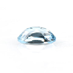 AQUAMARINE CUT OVAL (A++)(CLEAN)(WINDOW) 7.00X5.00 MM 0.66 Cts.