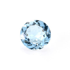AQUAMARINE CUT ROUND (A++)(CLEAN)(WINDOW) 6.00X6.00 MM 0.73 Cts.